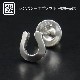 Horseshoe Pierce - Silver