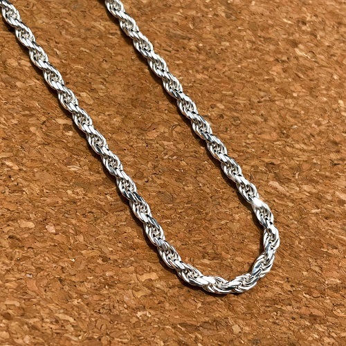 ROPE CHAIN NECKLACE SILVER925
