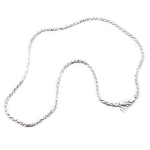 ROPE CHAIN NECKLACE SILVER925