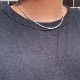 ROPE CHAIN NECKLACE SILVER925