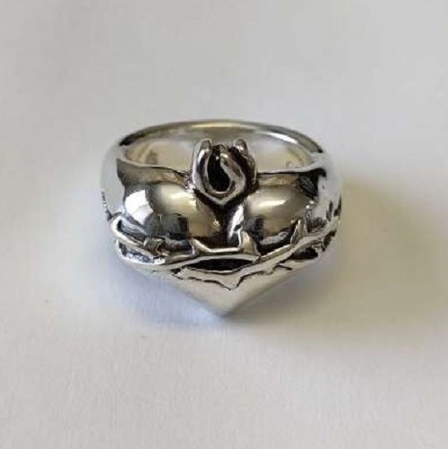 NEW SACRED HEART RING