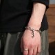 AZUKI CHAIN T-BAR BRACELET M