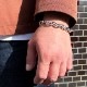 AZUKI CHAIN T-BAR BRACELET M