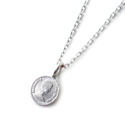 COIN-TAG NECKLACE / SILVER RP