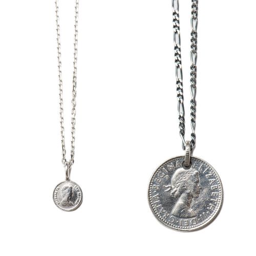 COIN-TAG NECKLACE / SILVER RP