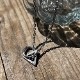 K10 TRIANGLE & SV CIRCLE NECKLACE