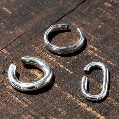 OVAL EAR CUFF 1P