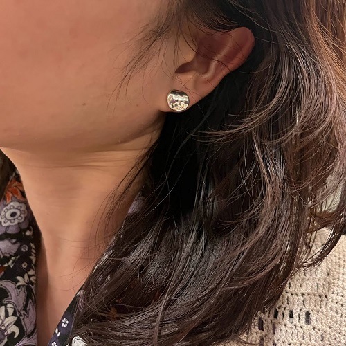 COIN PIERCE SILVER925