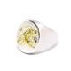 SIGNET RING L/K18��Silver