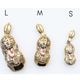 TATOO PEANUTS ��silver ��K10YGold Lsize