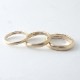BLOOD VESSEL RING XL K10 GOLD