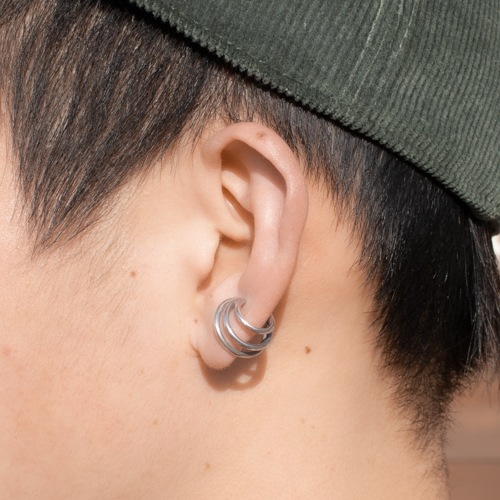 ͥ˷ʤѥǥ OVERLAP EAR CUFF3 SILVER925