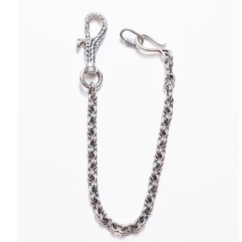 PEANUTS WALLET CHAIN plane ��silver��
