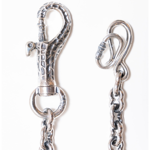 PEANUTS WALLET CHAIN plane ��silver��