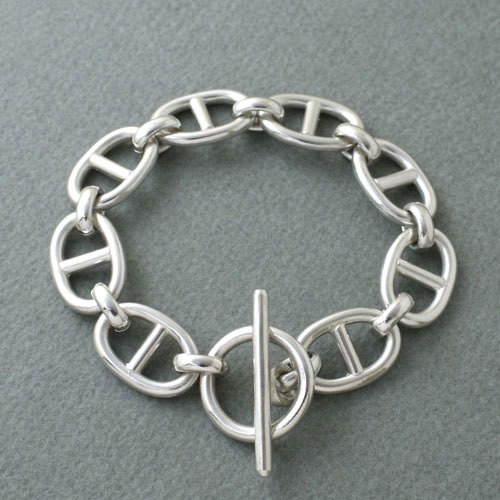H MARINA CHAIN BRACELET NEW / COATING