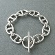 H MARINA CHAIN BRACELET NEW / COATING