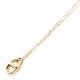 H MARINA MINI NECKLACE K10 GOLD.