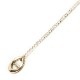 H MARINA MINI NECKLACE K10 GOLD.