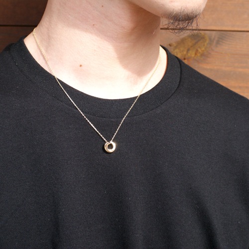 MOBIUS INFINITY NECKLACE K10