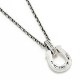 Horseshoe Amulet Necklace - Laurel