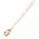 H MARINA MINI NECKLACE K18 GOLD.