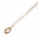 H MARINA MINI NECKLACE K18 GOLD.