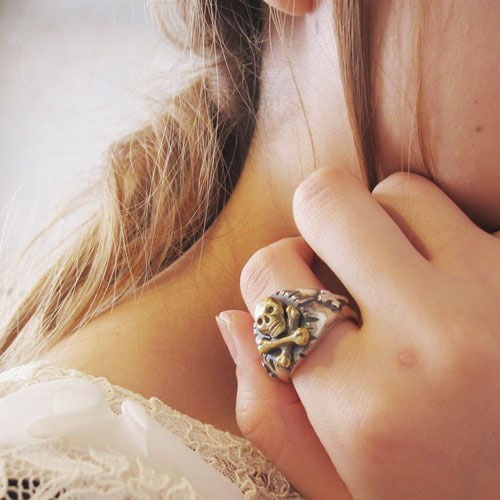 MEXICAN SKULL RING