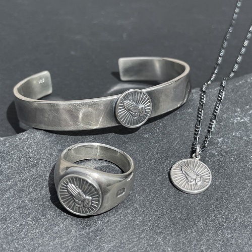 PRAY RING SILVER (������)