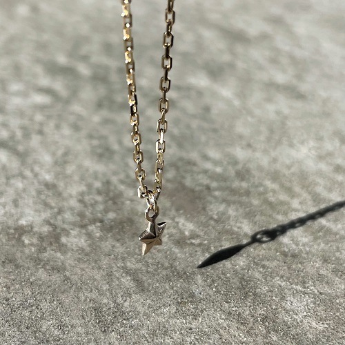 YUMEKIѥƥࡣDOUBLE STAR NECKLACE K10