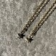 DOUBLE STAR NECKLACE K10