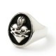 TINY SCARED HEART RING