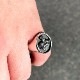 TINY SCARED HEART RING