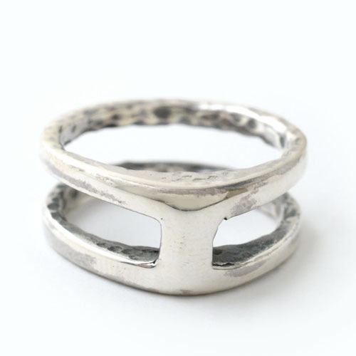 ��ͥ���˷��ʤ������ѥ�ǥ� ARMOR RING-SILVER