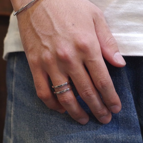 ��ͥ���˷��ʤ������ѥ�ǥ� ARMOR RING-SILVER