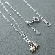DOUBLE STAR NECKLACE SV&K10