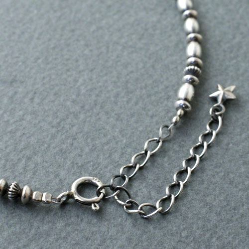 NATIVE BEADS ANKLET /SV