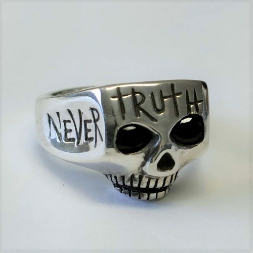 JIMSKULL RING JOHNNY DEPP NEVER FEAR TRUTH ˥