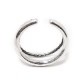 LINK RING FREE & EAR CUFF SILVER925