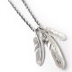 LUXURY THREE FEATHERS NECKLACE