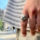EYE OF GOD CLOWN PIERROT RING
