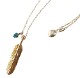 FEATHER CENTER S (GP) NECKLACEƣµǥ