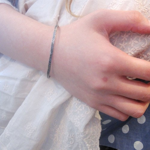 CUT COIN BRACELET / SV����ƣ�򤵤�����