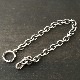 PEANUTS BRACELET CHAIN/Silver