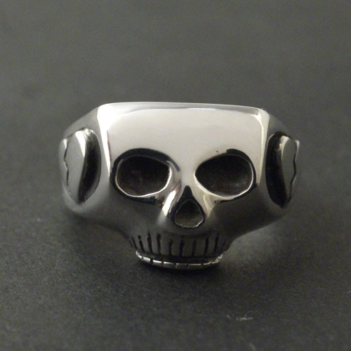 JIM SKULL RING-HEART