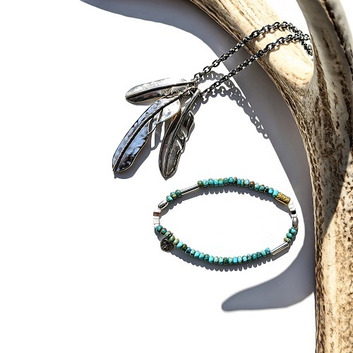 �ջ���Ƿ��������Ϻ�������ѥ����ƥࡣSILVER & TURQUOISE BZ BRACELET EASY