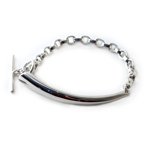 MIRAH T-BAR ID CHAIN BRACELET