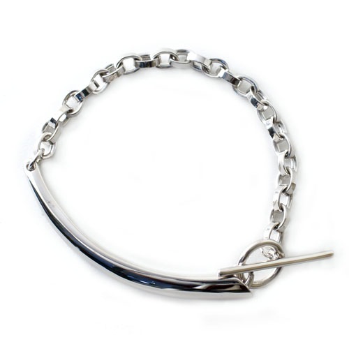 MIRAH T-BAR ID CHAIN BRACELET