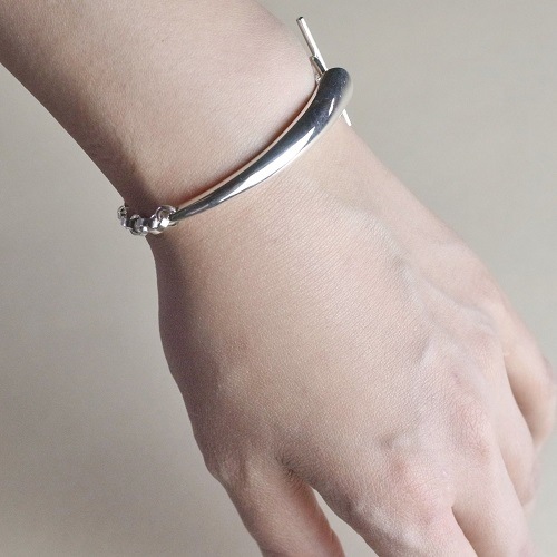 MIRAH T-BAR ID CHAIN BRACELET