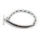 MIRAH T-BAR ID CHAIN BRACELET