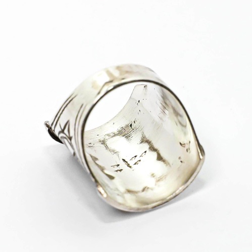 TUAREG SILVER JEWELRY CIGAR BAND RING